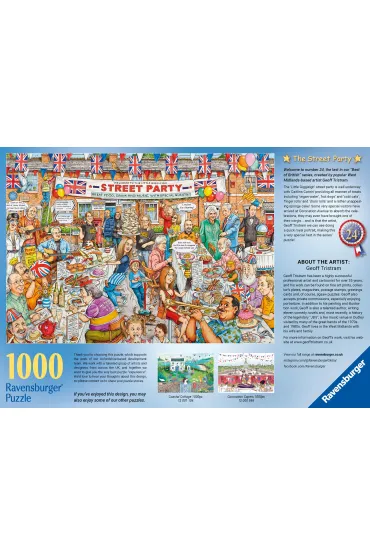 Puzzle 1000 el. The Street Party Ravensburger