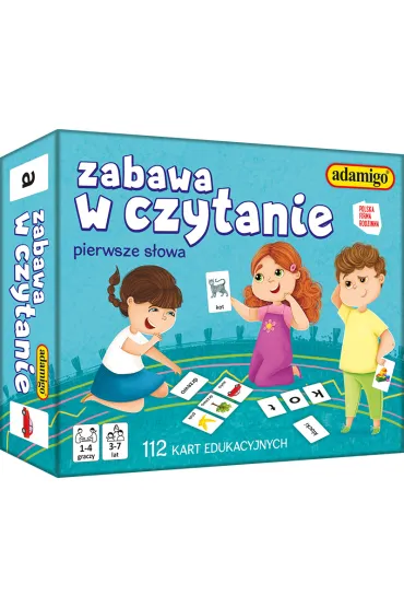 Zabawa w czytanie. Pierwsze s�owa Adamigo