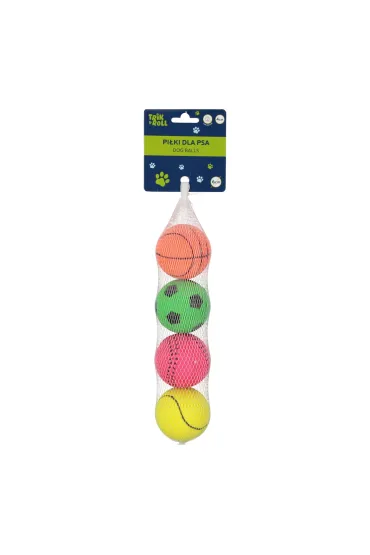 Trik&Roll Pi�ka dla Psa 6cm 4 szt.