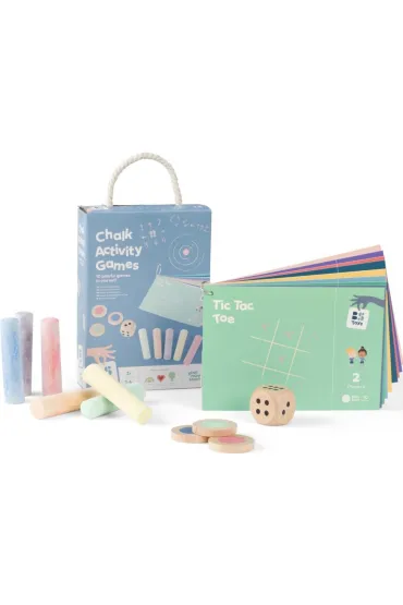 Gry outdorowe z kred� i akcesoriami Bs Toys