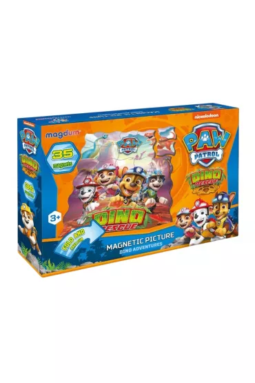 Maksik Psi Patrol. Dino adventures - zestaw magnes�w