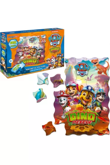 Maksik Psi Patrol. Dino adventures - zestaw magnes�w