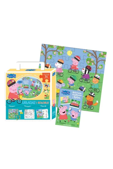 Peppa Pig. Uk�adaj i koloruj