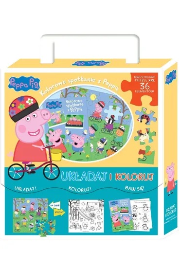 Peppa Pig. Uk�adaj i koloruj
