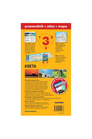 Kreta zestaw przewodnikowy 3w1 2025 - Piotr Jab�o�ski