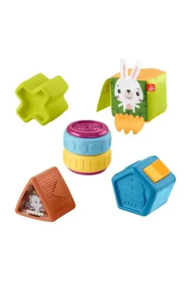 Fisher-Price. Klocki sensoryczne