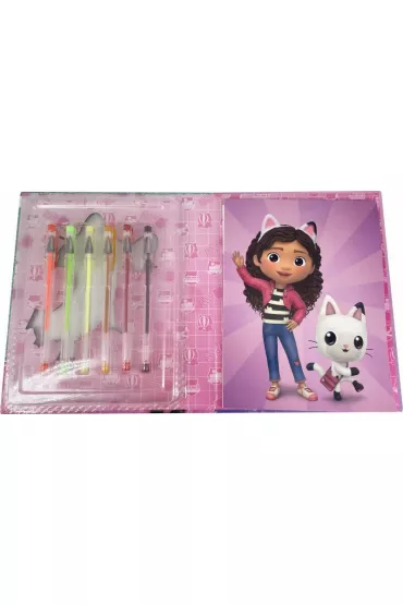 KIDS EUROSWAN Zestaw pi�mienniczy Koci Domek Gabi 7 el. GD00064