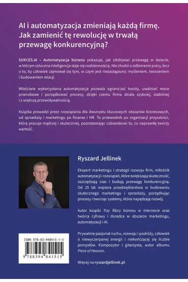 SUKCES.AI Automatyzacja biznesu - Ryszard Jellinek