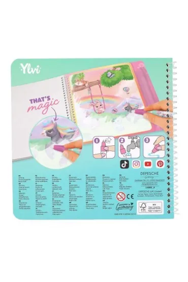 Ksi��eczka Aqua Magic Book Jednoro�ec Ylvi 14085A Depesche