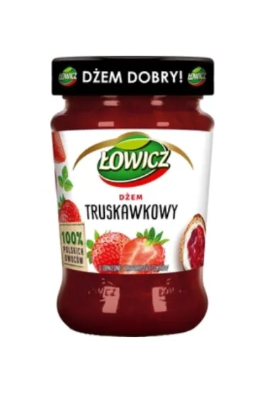 �owicz D�em truskawkowy niskos�odzony 280 g