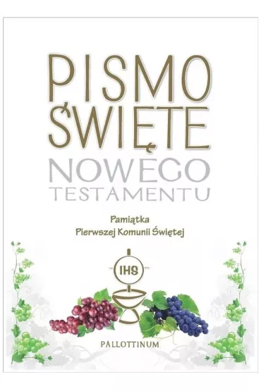 Pismo �wi�te NT Pami�tka Pierwszej Komuni �wi�tej