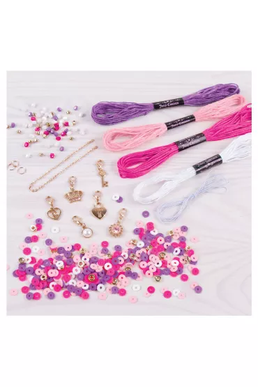 Zestaw do tworzenia bransoletek Juicy Couture Glamour Stacks Make it real