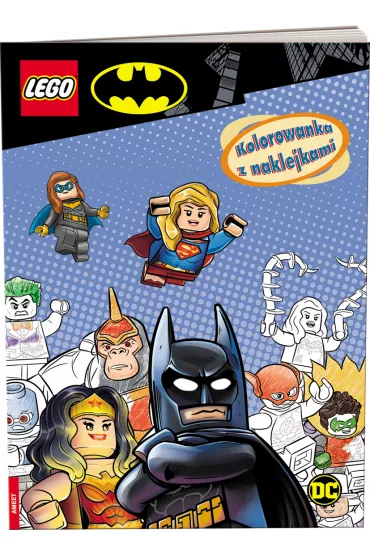 LEGO Batman. Kolorowanka z naklejkami