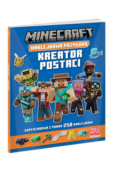 Kreator postaci. Minecraft. Naklejkowa przygoda