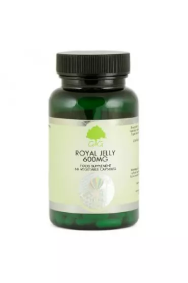 G&g Royal Jelly Mleczko Pszczele 600 mg - suplement diety 60 kaps.