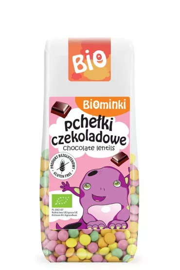 Biominki Pcheki czekoladowe bezglutenowe 100 g Bio