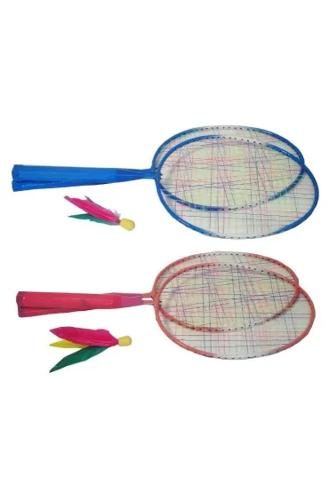 Badminton kr�tki z lotk� z pi�rkiem MIX Swede