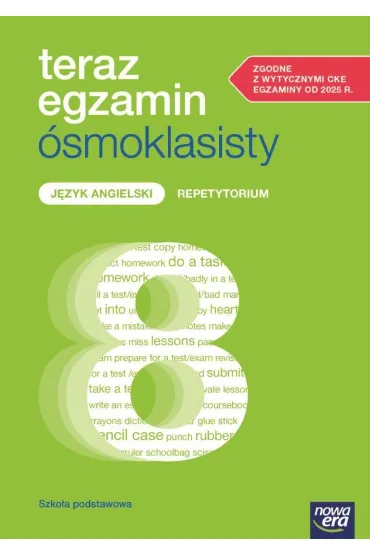 Pakiet Teraz egzamin �smoklasisty. Repetytorium oraz Arkusze: J�zyk polski, Matematyka, J�zyk angielski