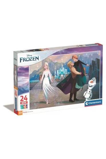 Puzzle 24 el. Maxi SuperColor. Disney Frozen 2 Clementoni