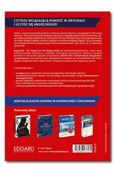The Hound of the Baskervilles. Pies Baskerville�w. Adaptacja klasyki z �wiczeniami - Artur Conan Doyle