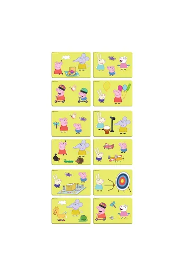 Puzzle magnetyczne Zabawy �winki Peppy Trefl