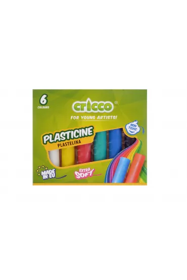 Cricco Plastelina 6 szt.