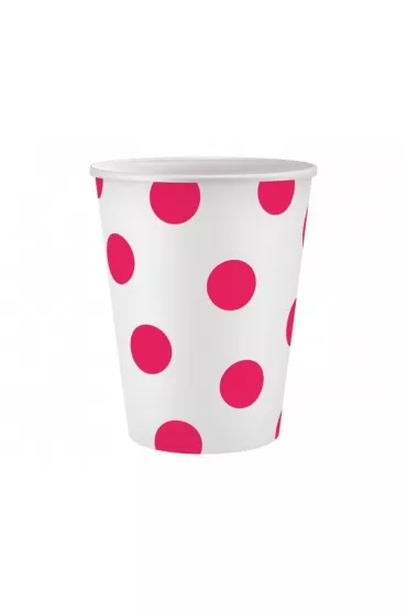 Godan Kubeczki papierowe Groszki 250ml 6 szt.