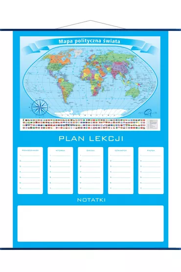 ArtGlob Plan lekcji Mapa �wiat Polityczny