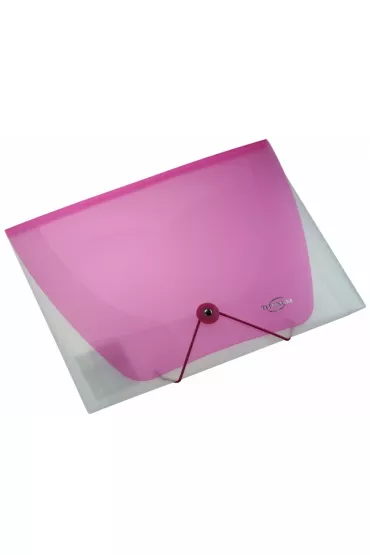 Titanum Teczka PP A4 z gumk� transparentna