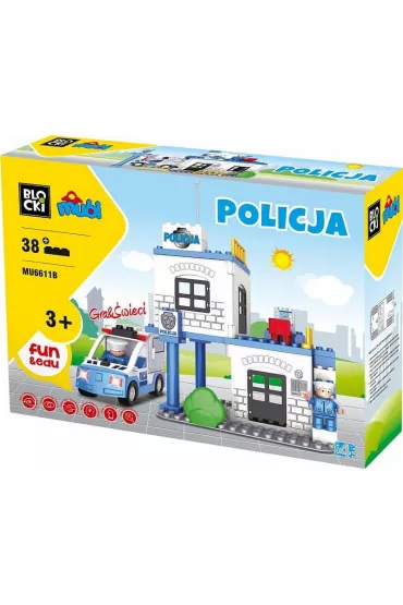 Klocki Blocki MUBI policja 38el