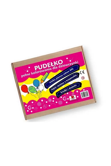 Pude�ko pe�ne kolorowania dla dziewczynki - Agnieszka Wile�ska