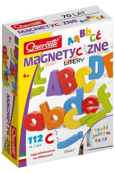 Magnetyczne litery Quercetti