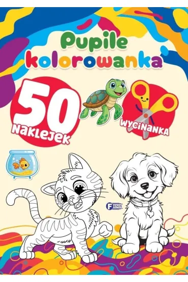 Pupile. Kolorowanka