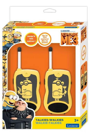 Kr�tkofal�wki walkie talkie Minionki ze sprz�czk� TW12DES