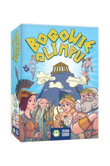 Bogowie Olimpu. Gra karciana Zielona Sowa - Urszula Pitura, Joanna Bolek