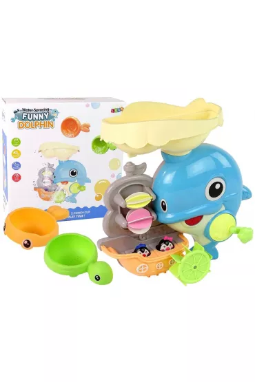 Zabawka do k�pieli delfin wodospad LeanToys