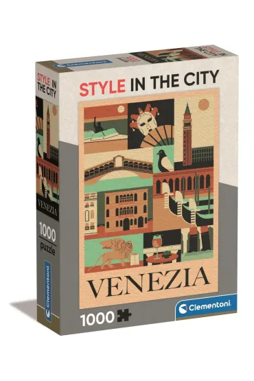 Puzzle 1000 el. Compact Venezia Clementoni