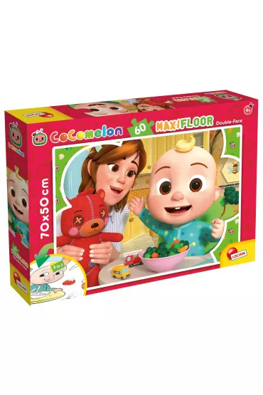 Puzzle pod�ogowe dwustronne 60 el. Czas na drzemk� Lisciani