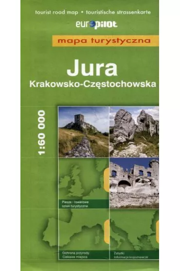 Jura Krakowski-Cz�stochowska mapa turystyczna 1:60 000