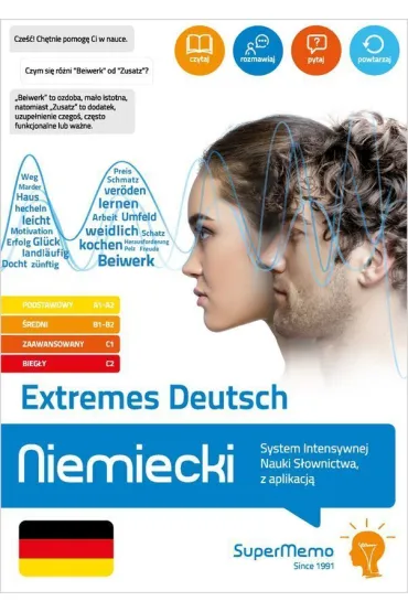 Extremes Deutsch. Niemiecki. System Intensywnej Nauki S�ownictwa, z aplikacj�