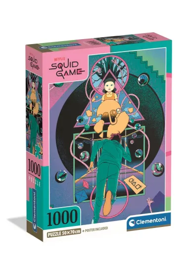 Puzzle 1000 el. Compact Squid Game Season 2 Clementoni