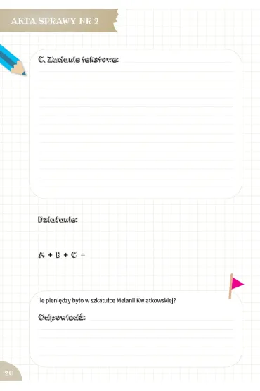 Biuro detektywistyczne Antka U�amka Matematyczne zagadki z Tajemniczego Zak�tka - Paulina Nojszewska