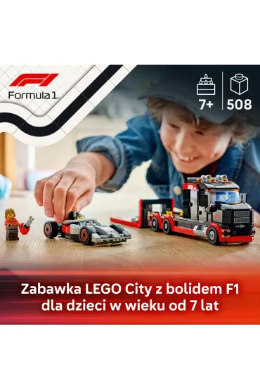 LEGO City Ci�ar�wka F1® z bolidem Audi F1® 60493