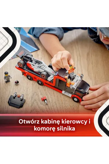 LEGO City Ci�ar�wka F1® z bolidem Audi F1® 60493