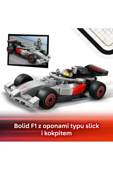 LEGO City Ci�ar�wka F1® z bolidem Audi F1® 60493
