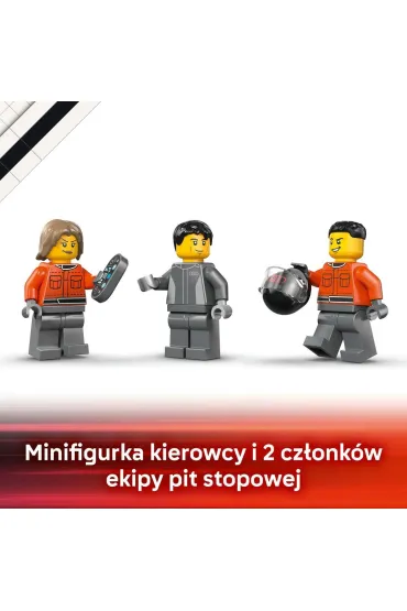 LEGO City Ci�ar�wka F1® z bolidem Audi F1® 60493