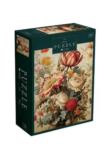 Puzzle 1000 element�w. Flowers 6 Interdruk
