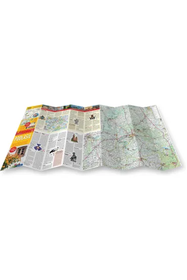 Podlasie laminowany przewodnik i mapa XL 2w1 - Ma�gorzata Niczyporuk