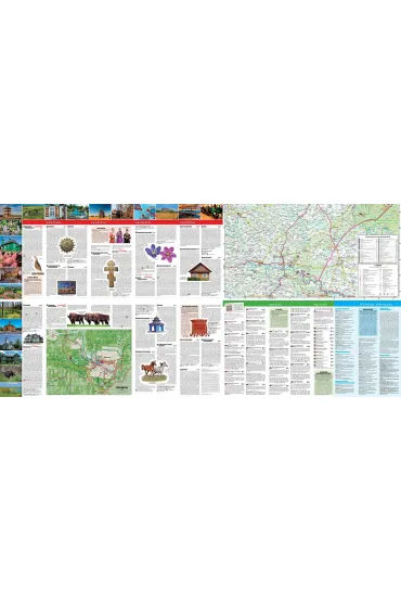 Podlasie laminowany przewodnik i mapa XL 2w1 - Ma�gorzata Niczyporuk