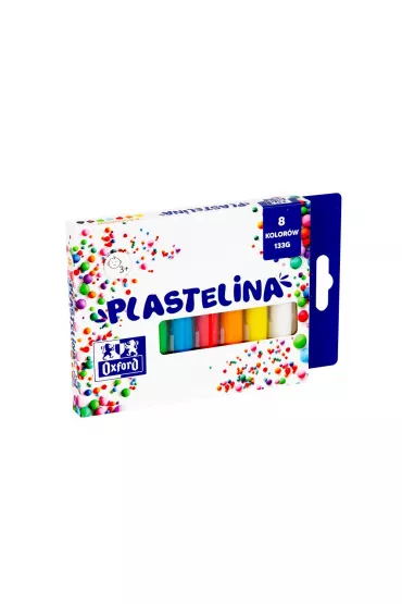 Oxford Plastelina 8 kolor�w 133g
